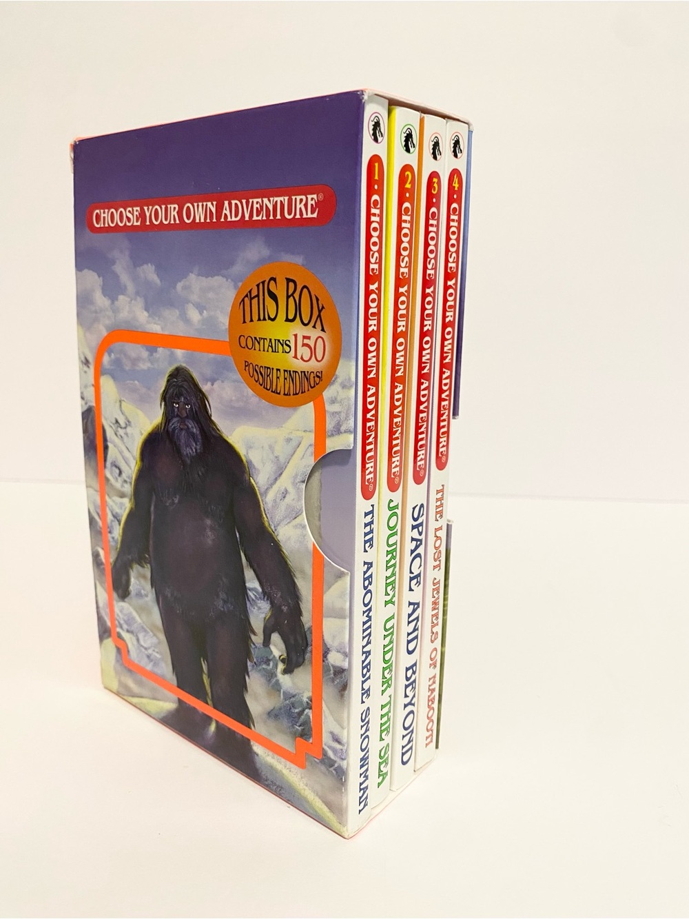 Choose Your Own Adventure Chapter Book Set Lot Books 1 2 3 4 Kids Novel Stories